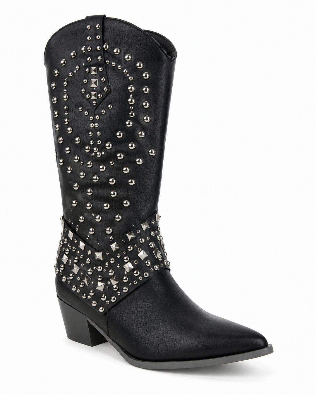 Fallon | Studded Western Boot
