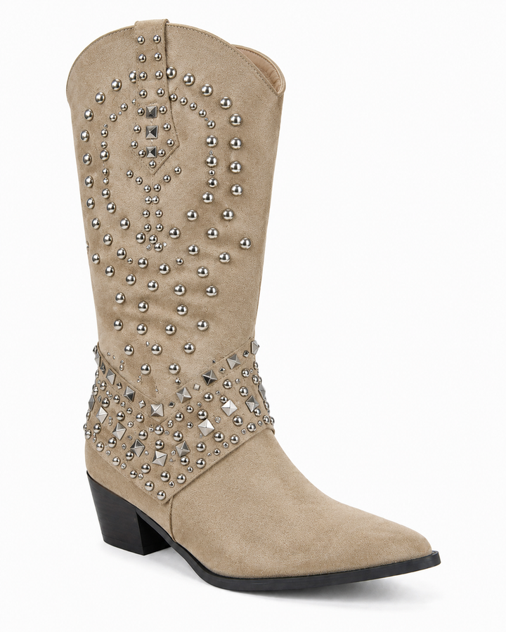 Fallon | Studded Western Boot