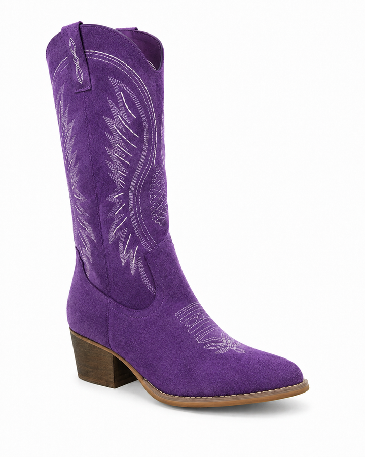 Georgia | Embroidered Western Boot