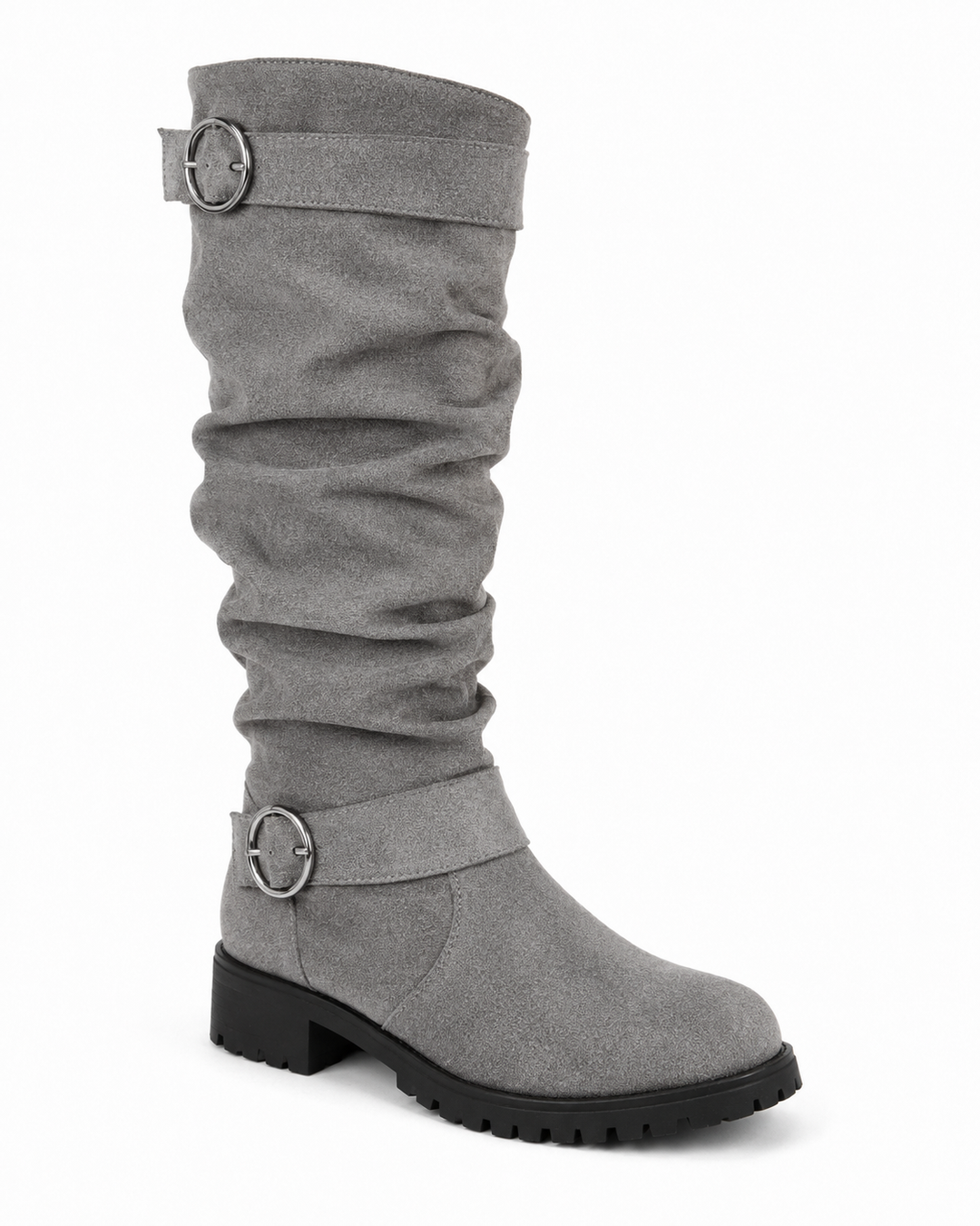 Tessa | Buckle Slouch Western Boot