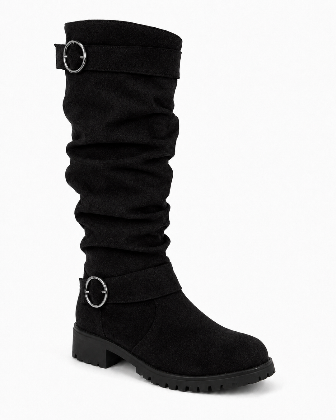 Tessa | Buckle Slouch Western Boot