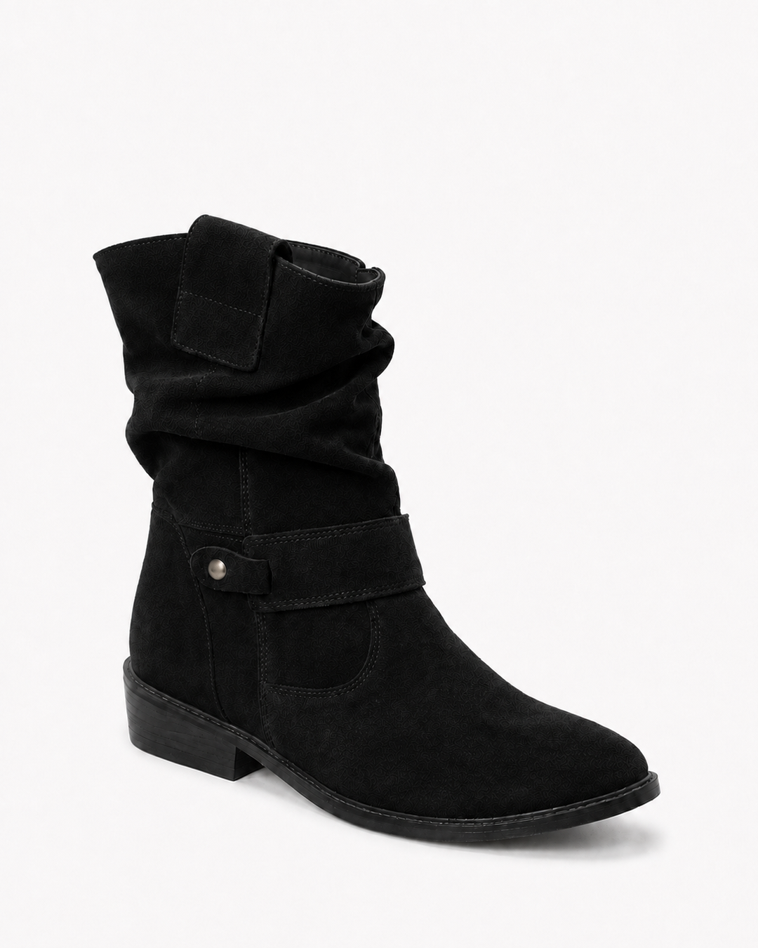Marlowe | Buckle Western Ankle Boot