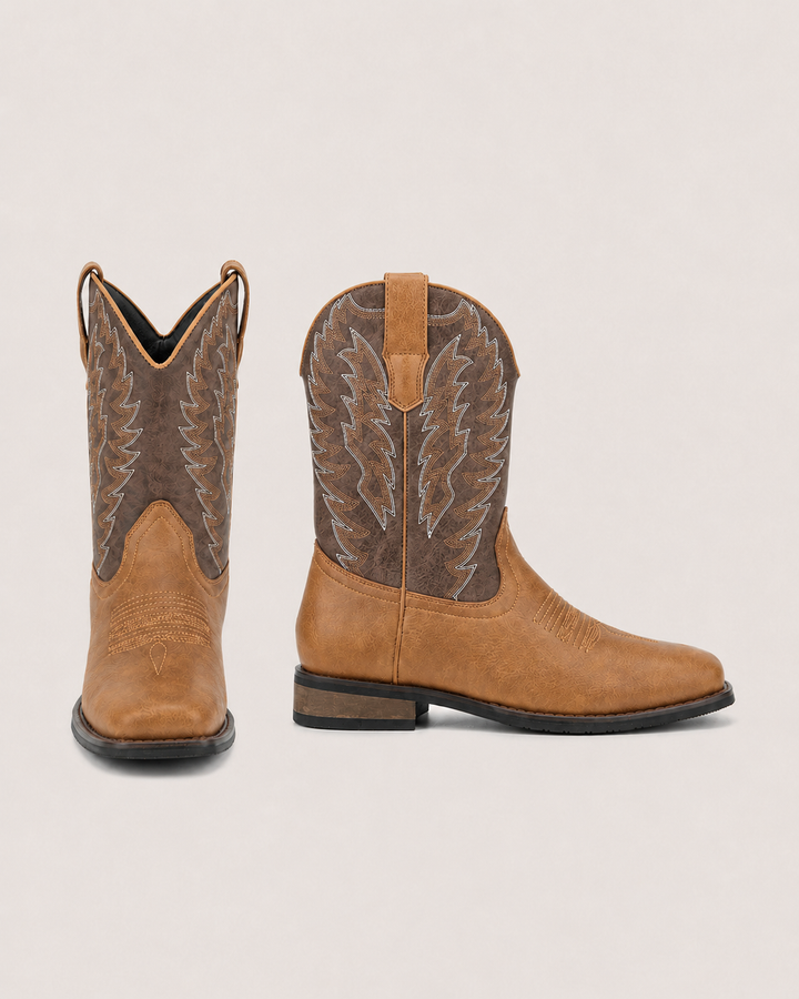 Dalton | Two-Tone Western Boot