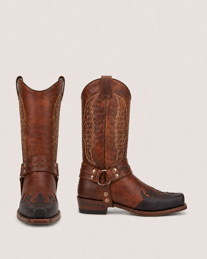 Boone | Harness Western Boot