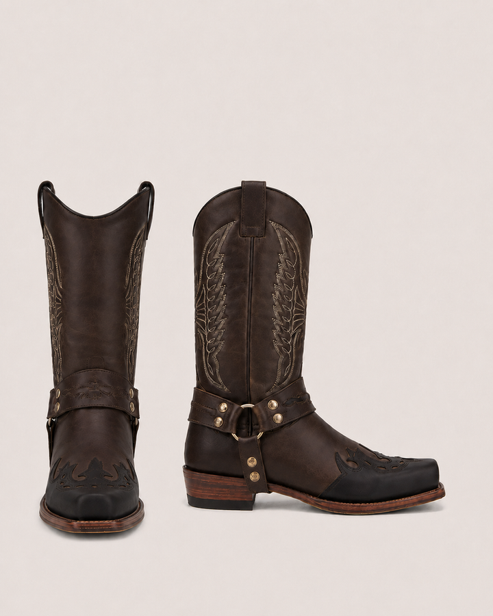 Boone | Harness Western Boot
