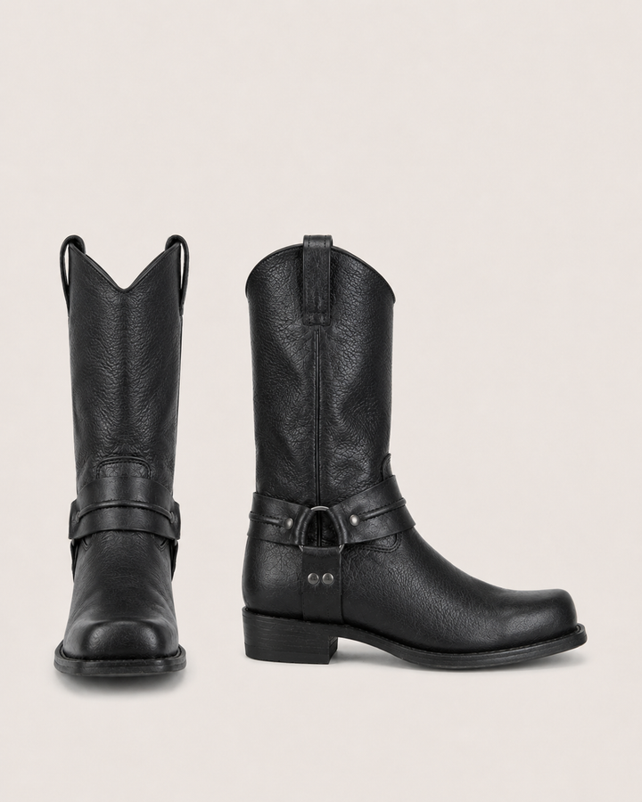 Rawlins | Distressed Harness Boot
