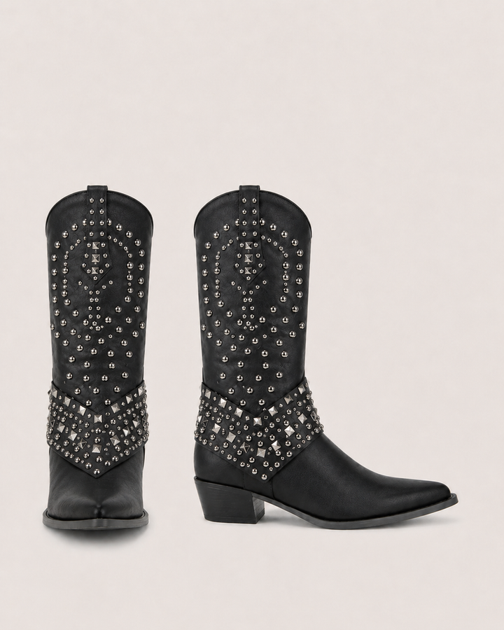 Fallon | Studded Western Boot