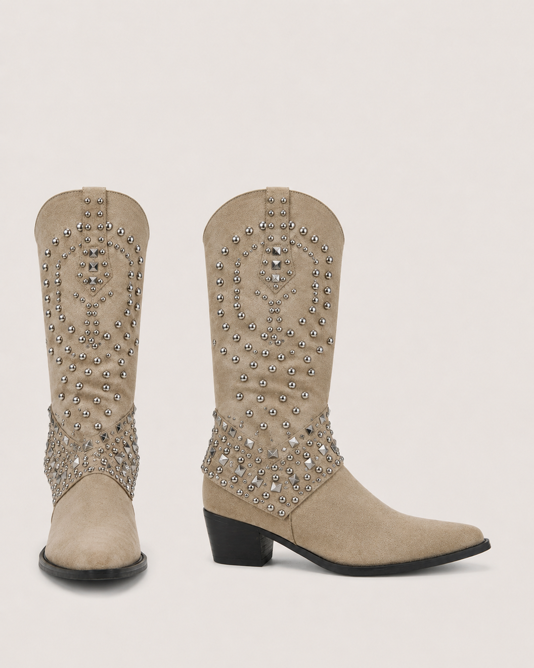 Fallon | Studded Western Boot