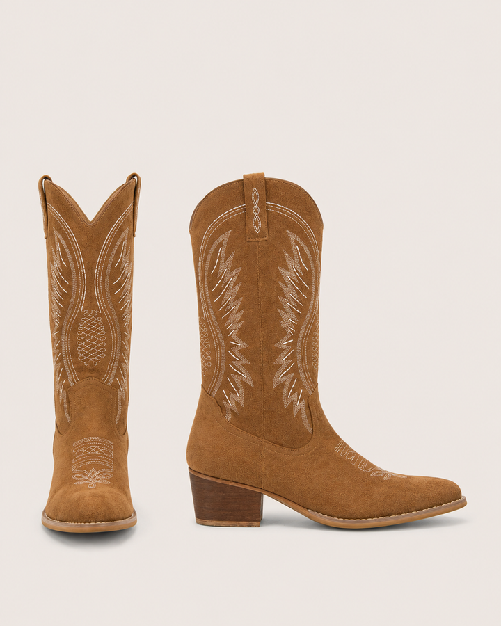 Georgia | Embroidered Western Boot