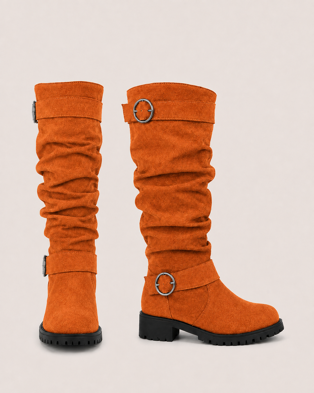 Tessa | Buckle Slouch Western Boot