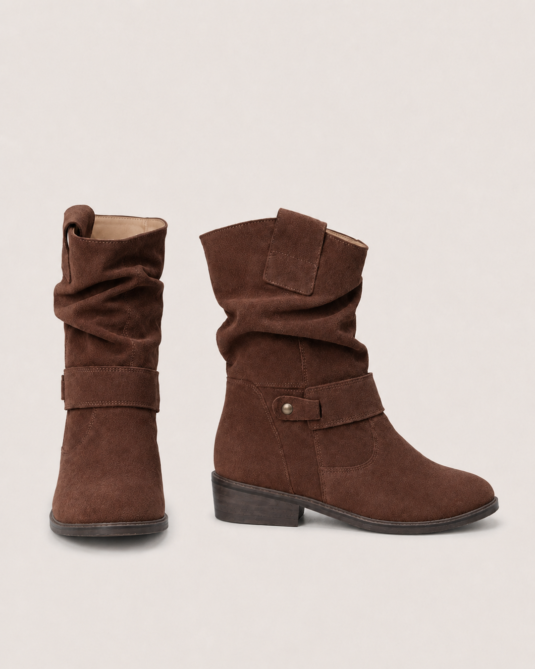 Marlowe | Buckle Western Ankle Boot