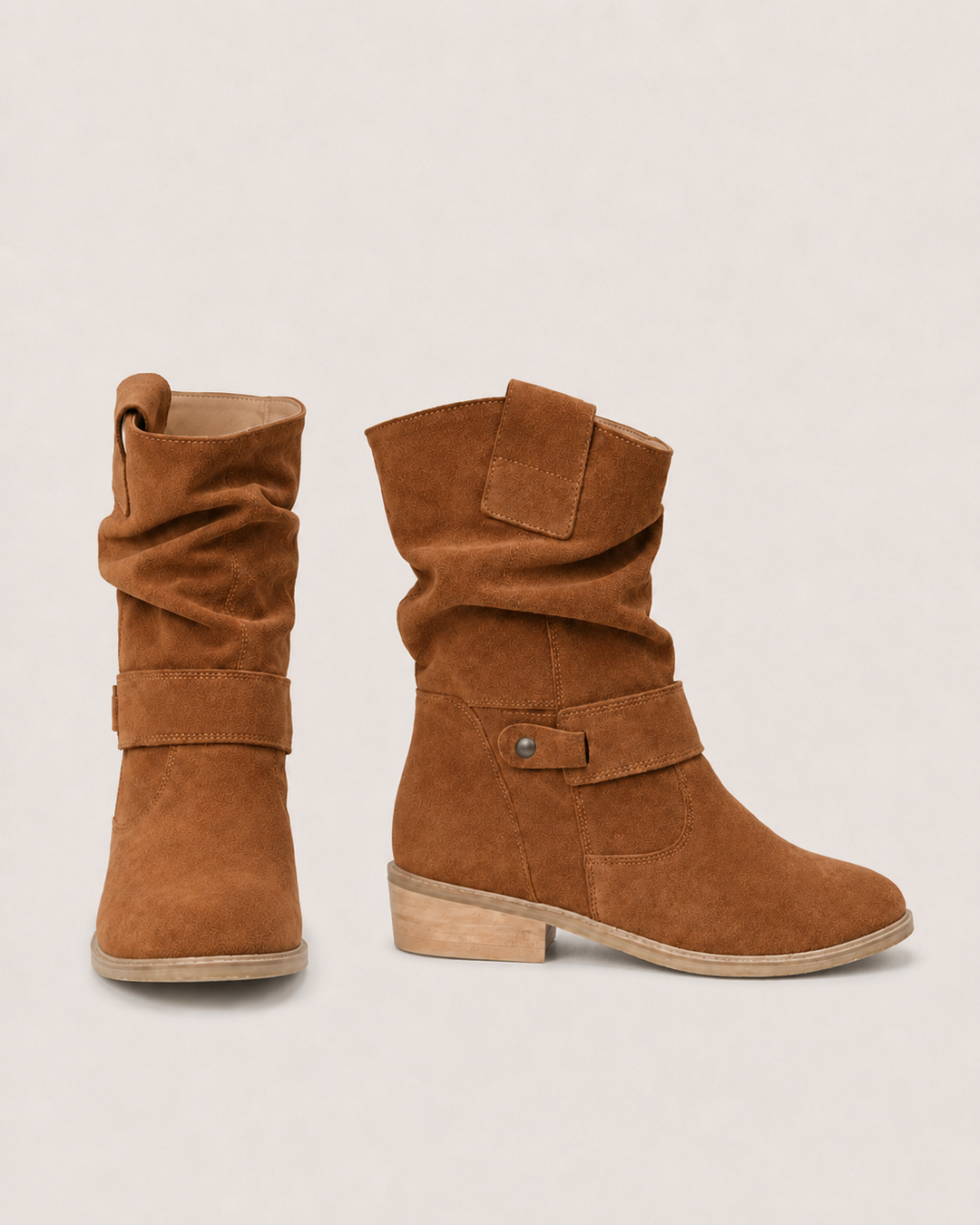 Marlowe | Buckle Western Ankle Boot