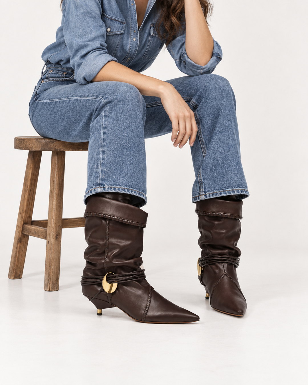 Sloane | Wrap Western Boot
