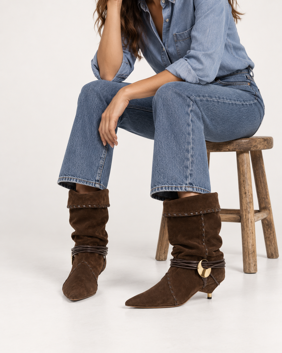 Sloane | Wrap Western Boot