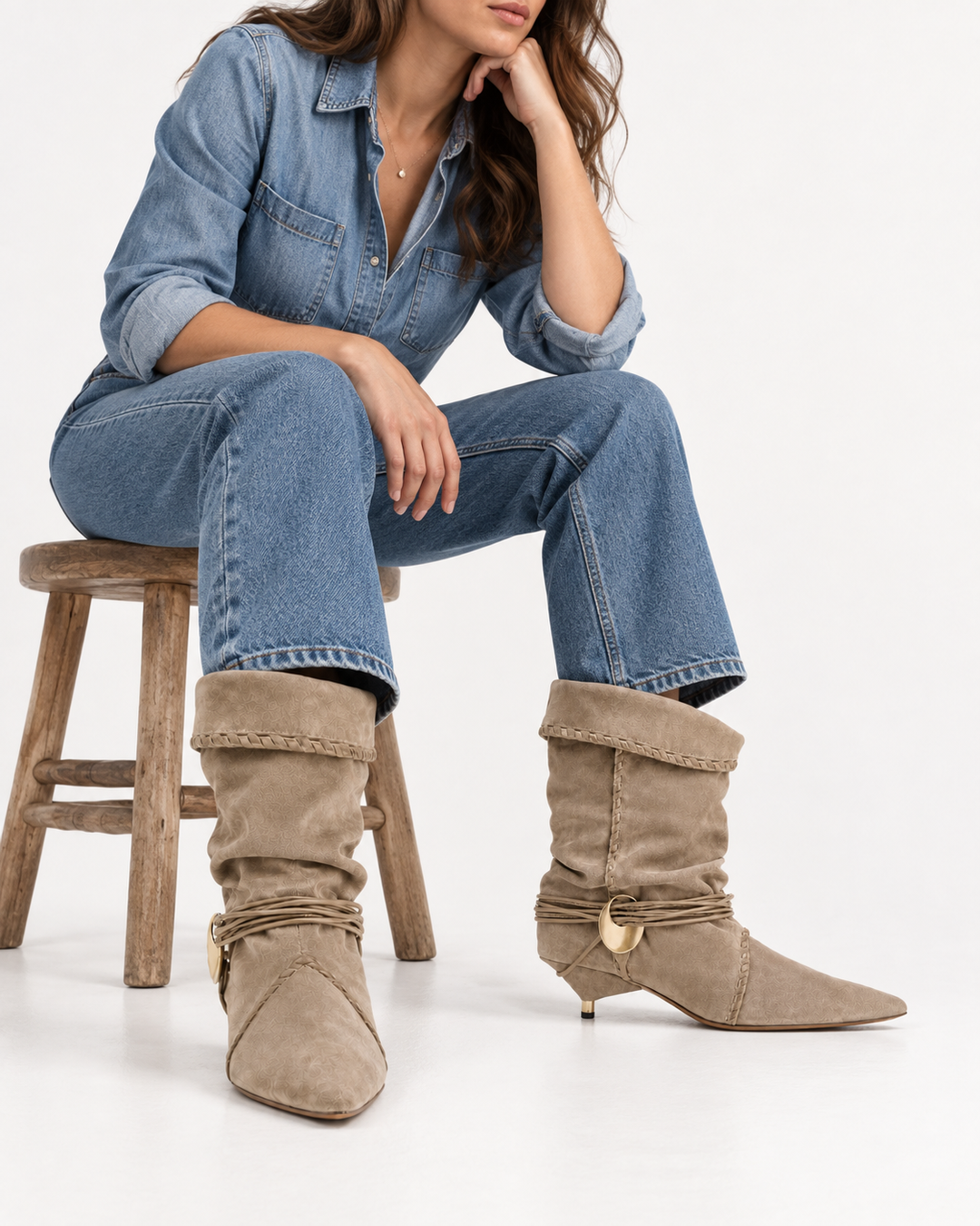 Sloane | Wrap Western Boot