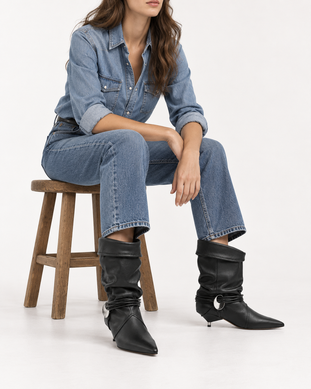 Sloane | Wrap Western Boot