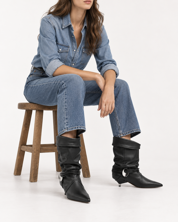 Sloane | Wrap Western Boot