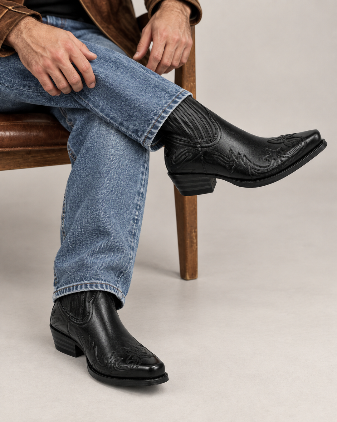 Phoenix | Western Ankle Boot