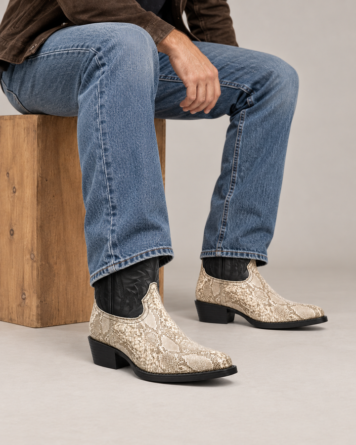Sterling | Textured Western Boot