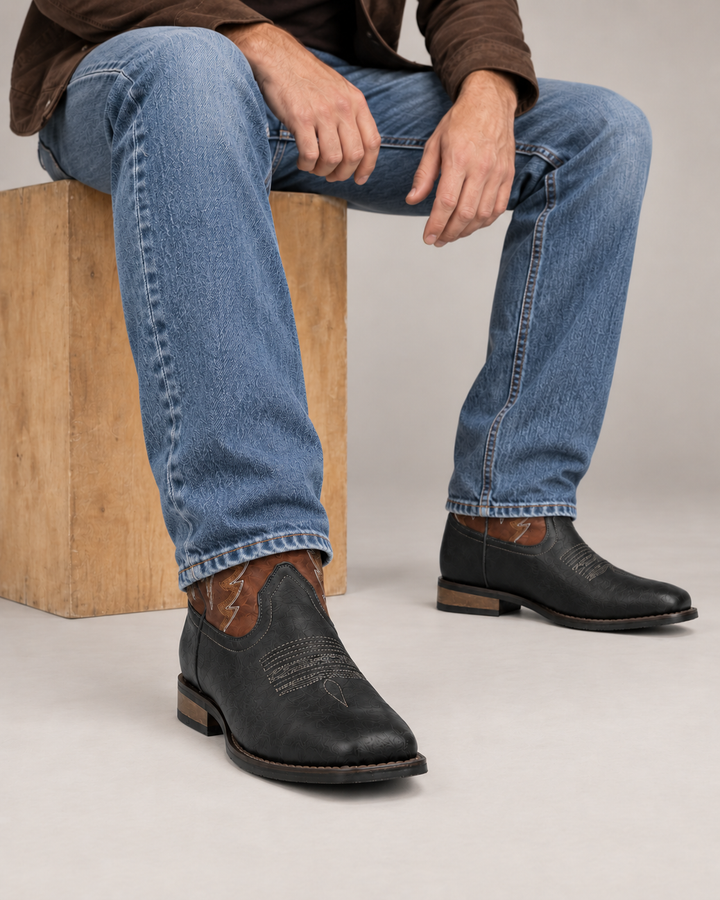 Dalton | Two-Tone Western Boot