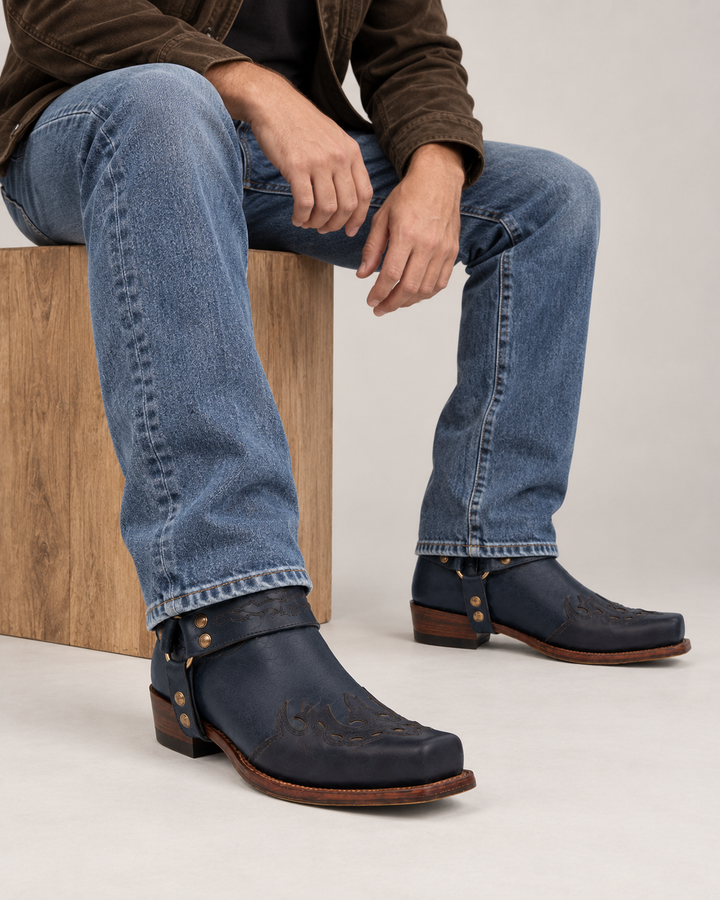 Boone | Harness Western Boot