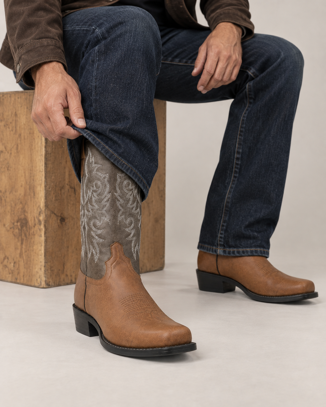 Carson | Embroidered Western Boot