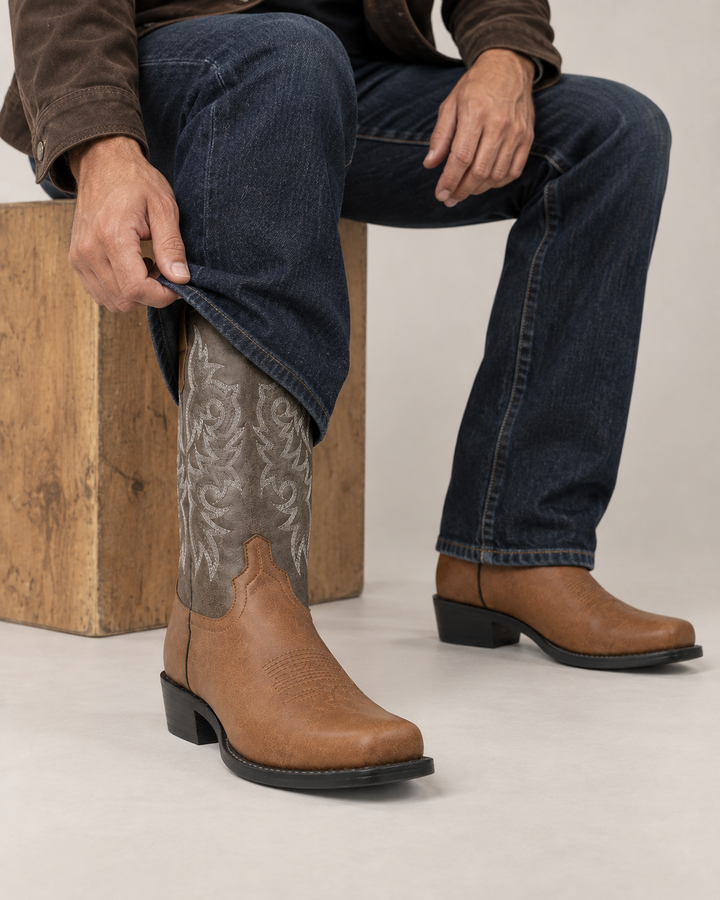 Carson | Embroidered Western Boot