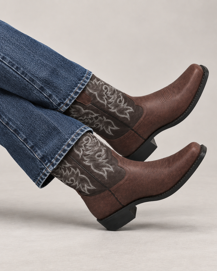 Carson | Embroidered Western Boot