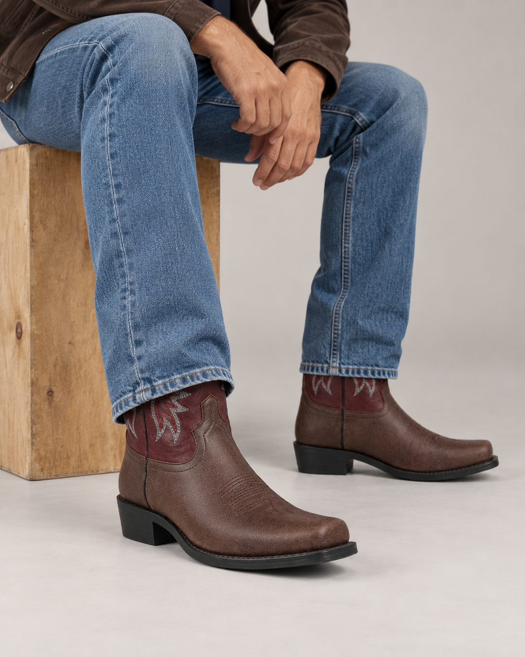 Carson | Embroidered Western Boot