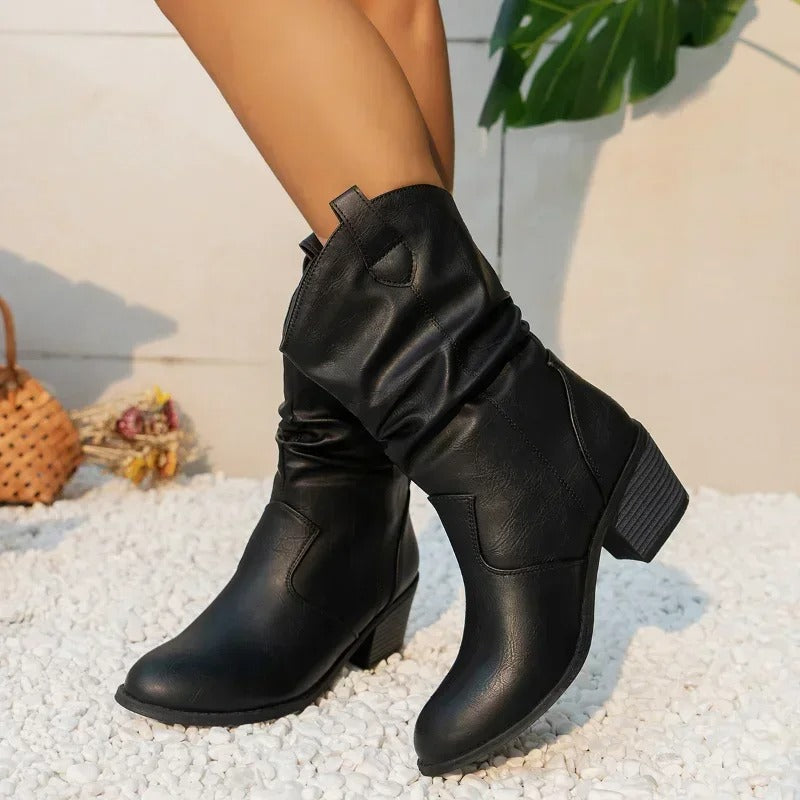 Hadley | Classic Slouch Western Boot