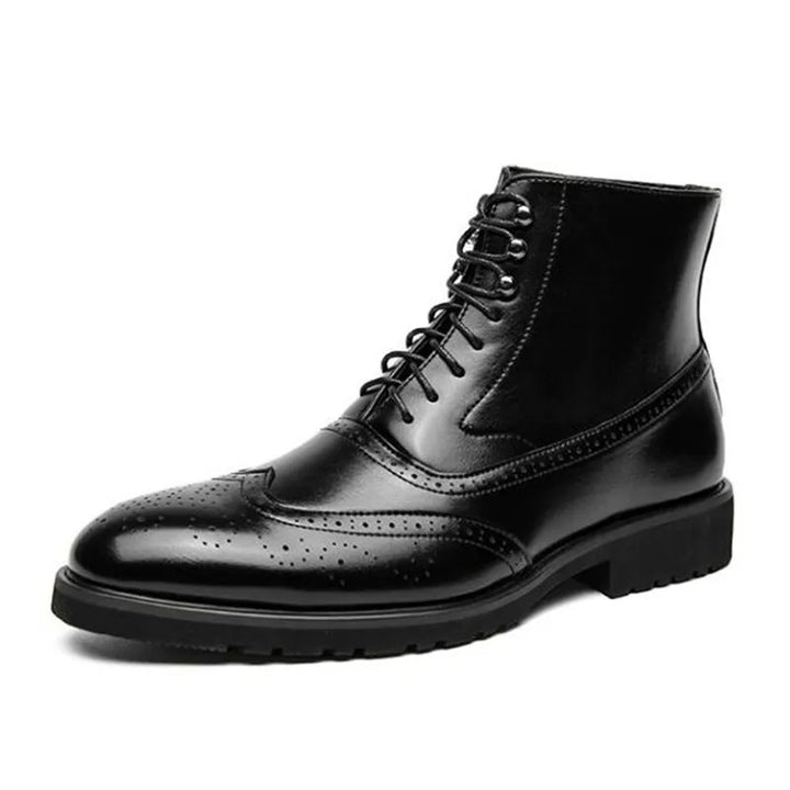 Hawthorne | Brogue Lace-Up Ankle Boot