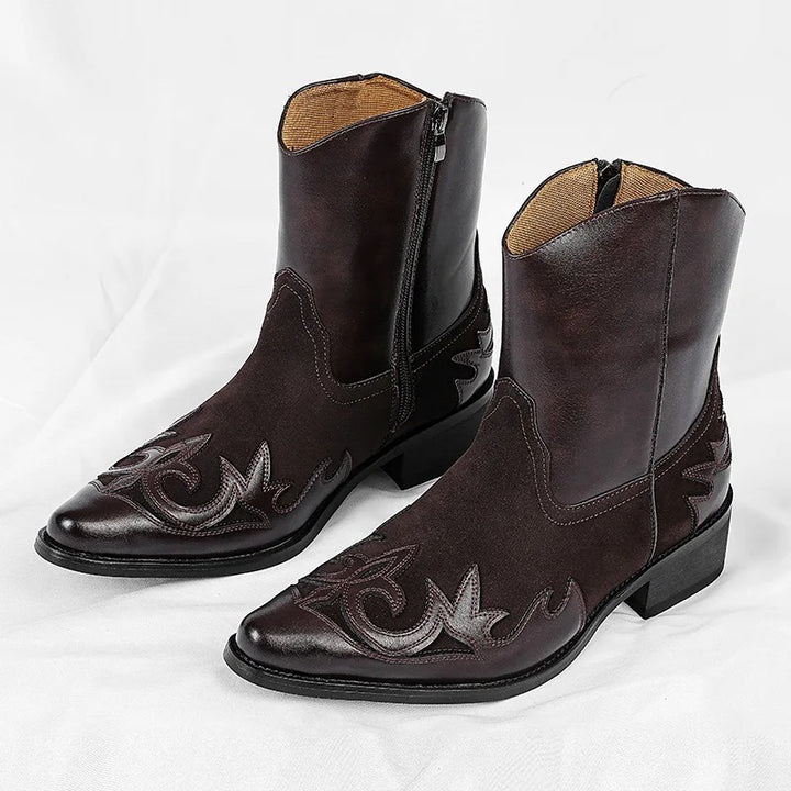 Briggs | Western Zip Ankle Boot