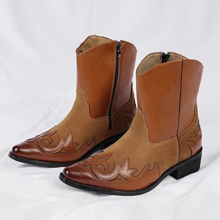 Briggs | Western Zip Ankle Boot