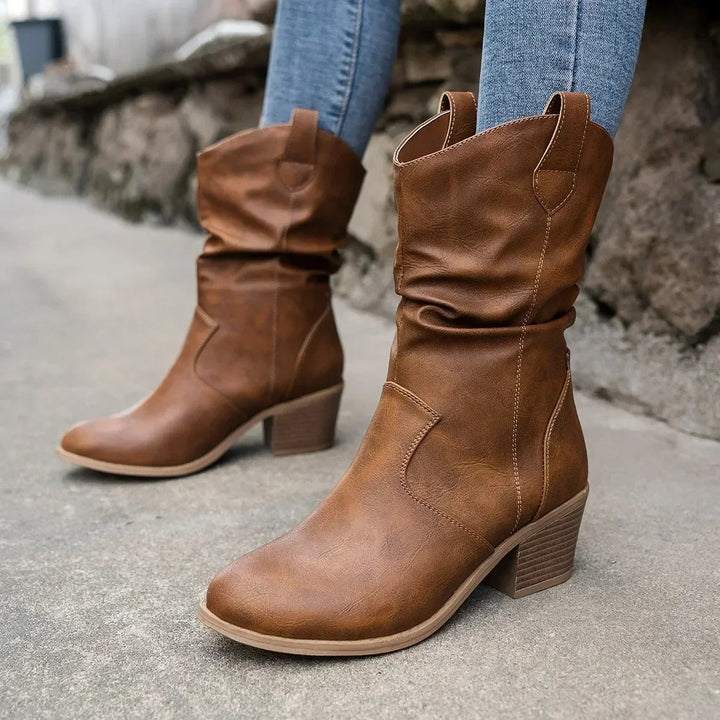 Hadley | Classic Slouch Western Boot